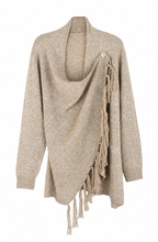 Sienna™ Fringe Wrap Knit Sweater