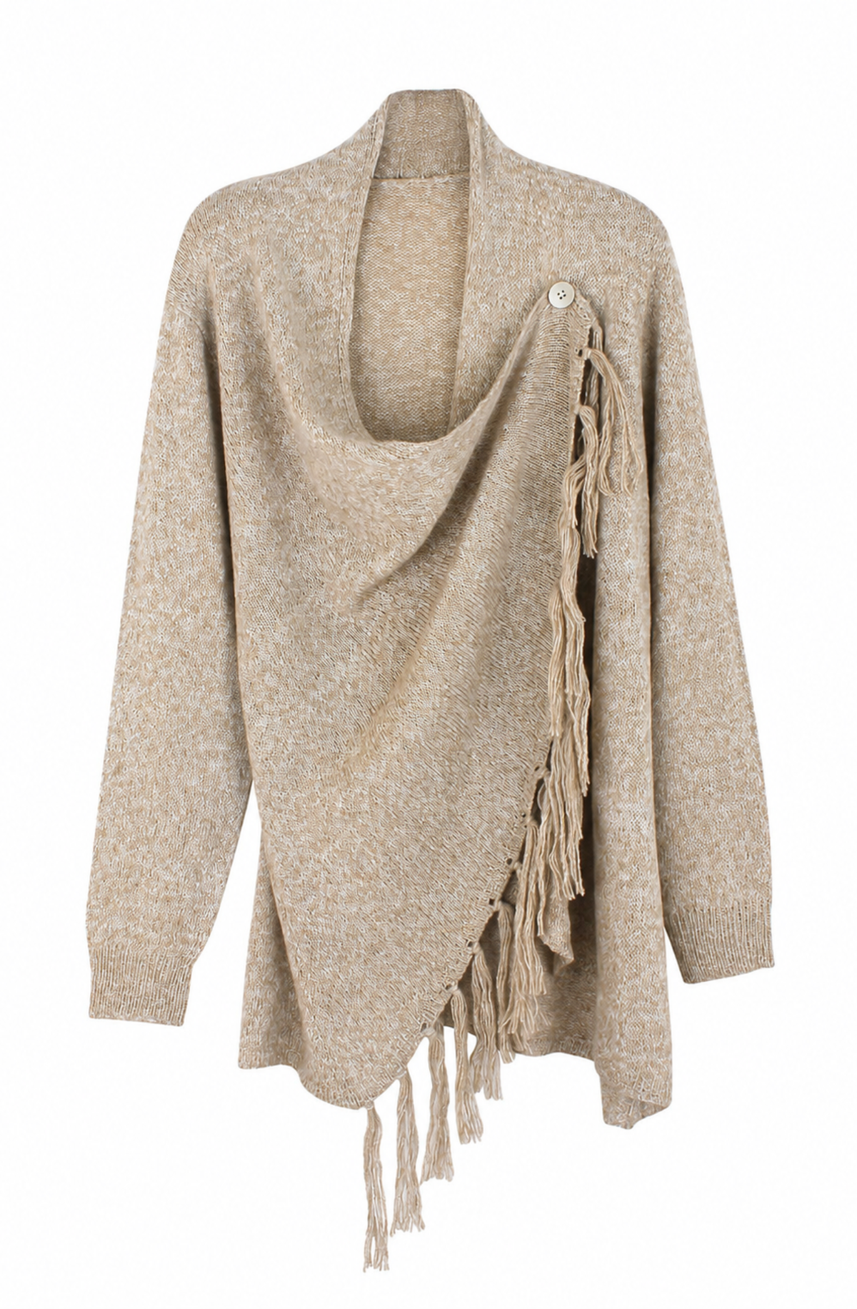 Sienna™ Fringe Wrap Knit Sweater