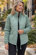 Sienna™ Quilted Knit Zip Jacket