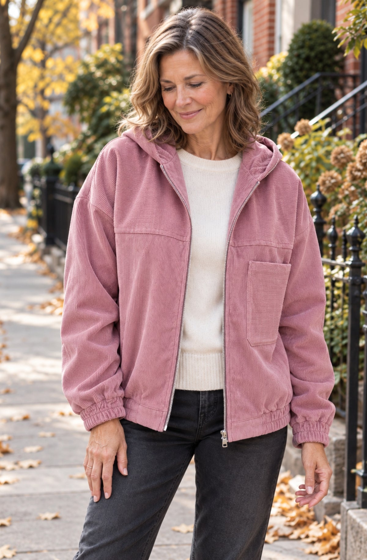 Marlowe™ Corduroy Zip Jacket