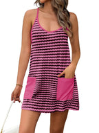 Limited time sale🔥Womens Mini Romper Dress with Built in Shorts