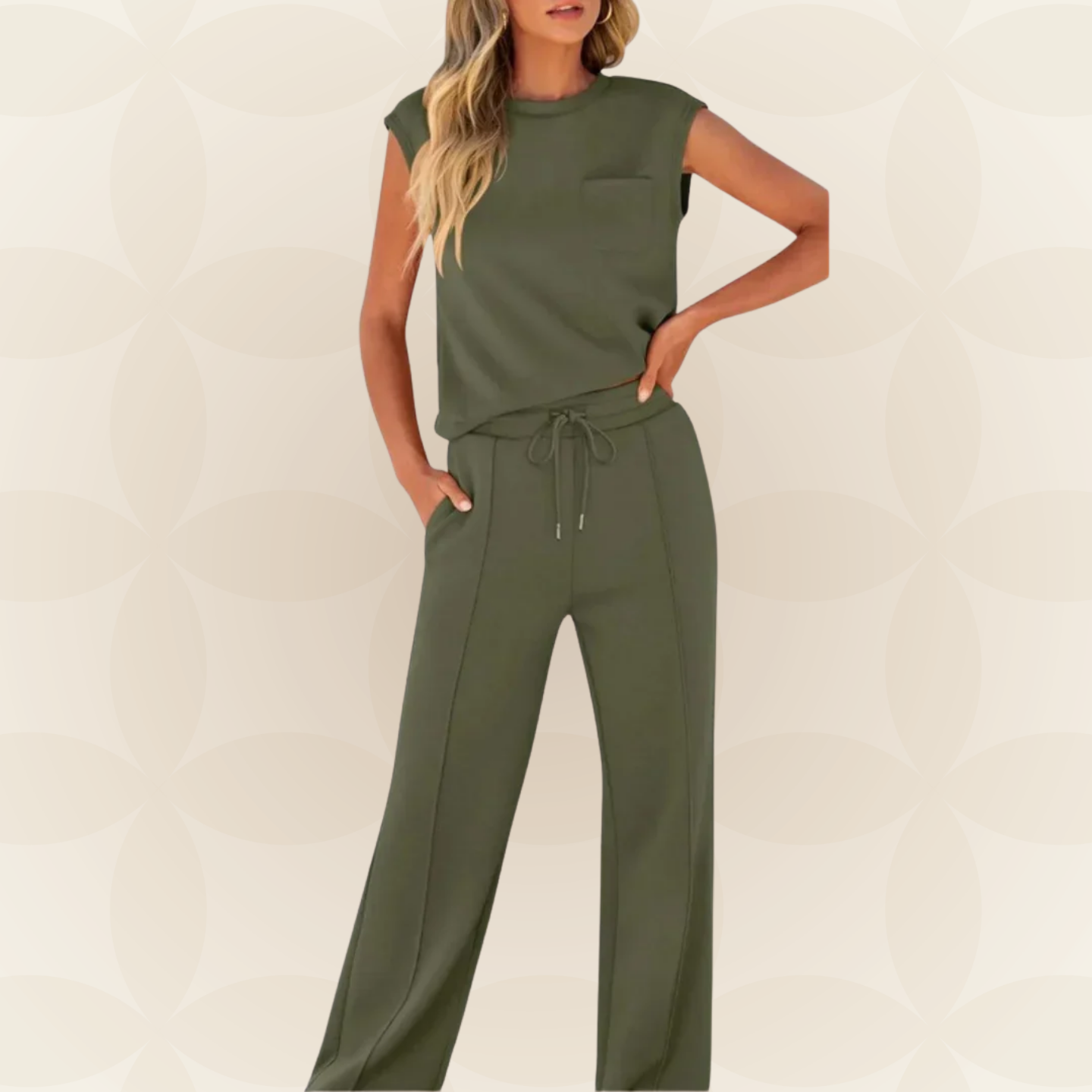 Anna – Casual Zomer Lounge Co-ord Set