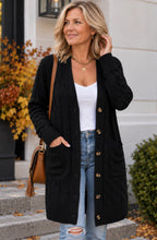 Charlotte™ Cable Knit Long Cardigan