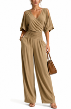 Amélie™ | Wrap-Effect Wide-Leg Jumpsuit