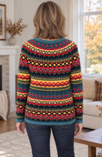 Linnea™ Nordic Pattern Knit Sweater