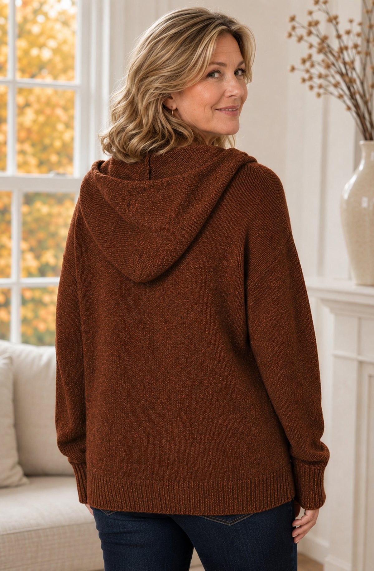 Aveline™ Hooded Knit Cardigan