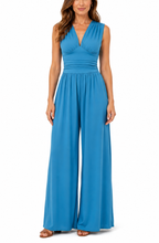 Renata™ | Sleeveless Wide-Leg Jumpsuit