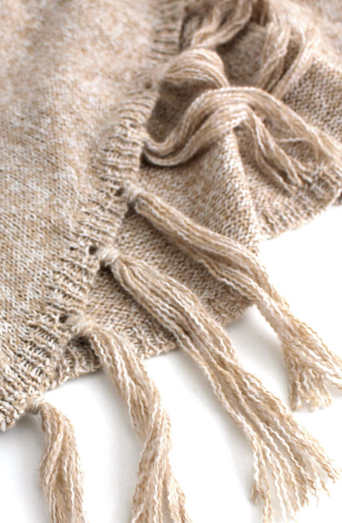Sienna™ Fringe Wrap Knit Sweater