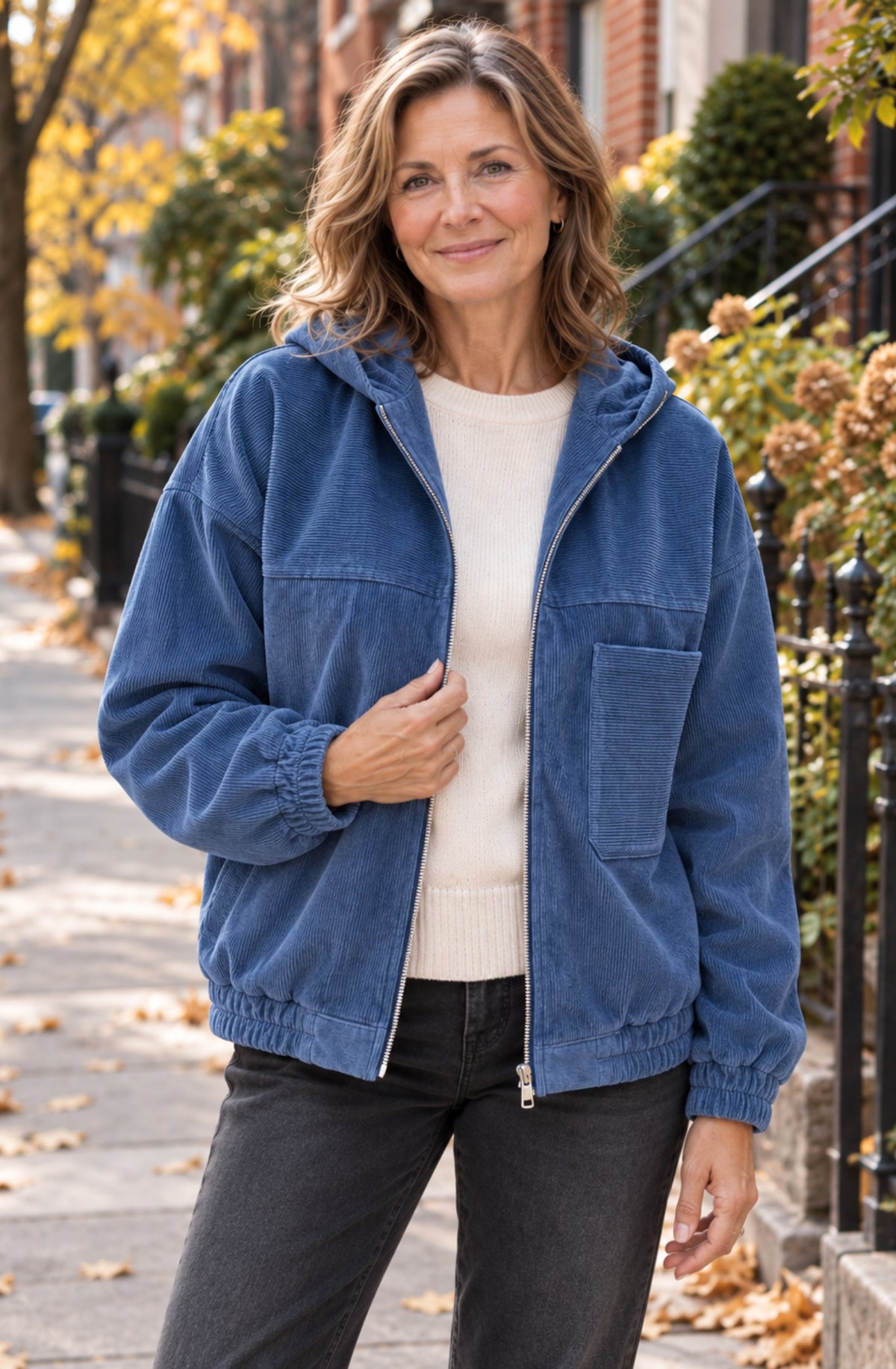 Marlowe™ Corduroy Zip Jacket