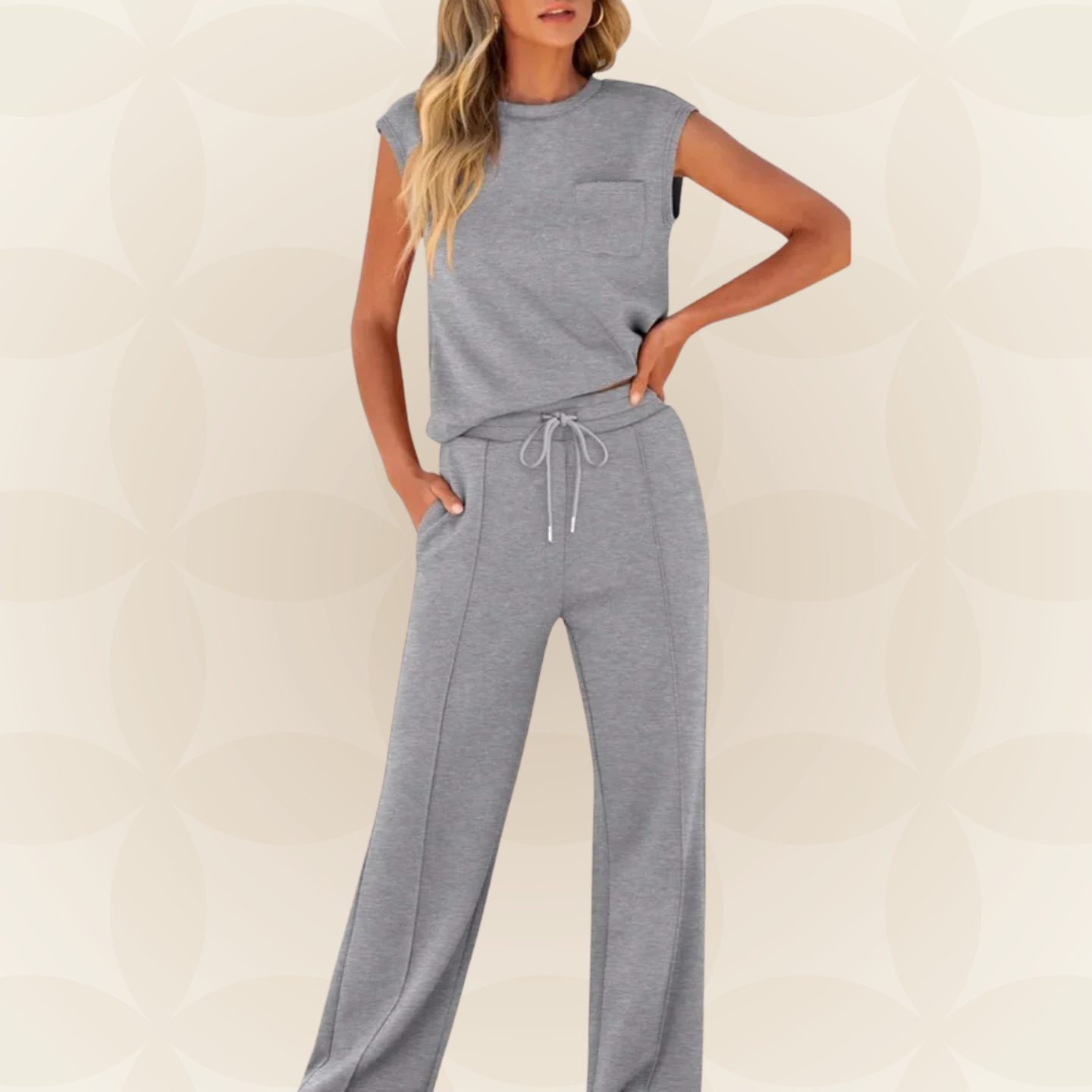 Anna – Casual Zomer Lounge Co-ord Set