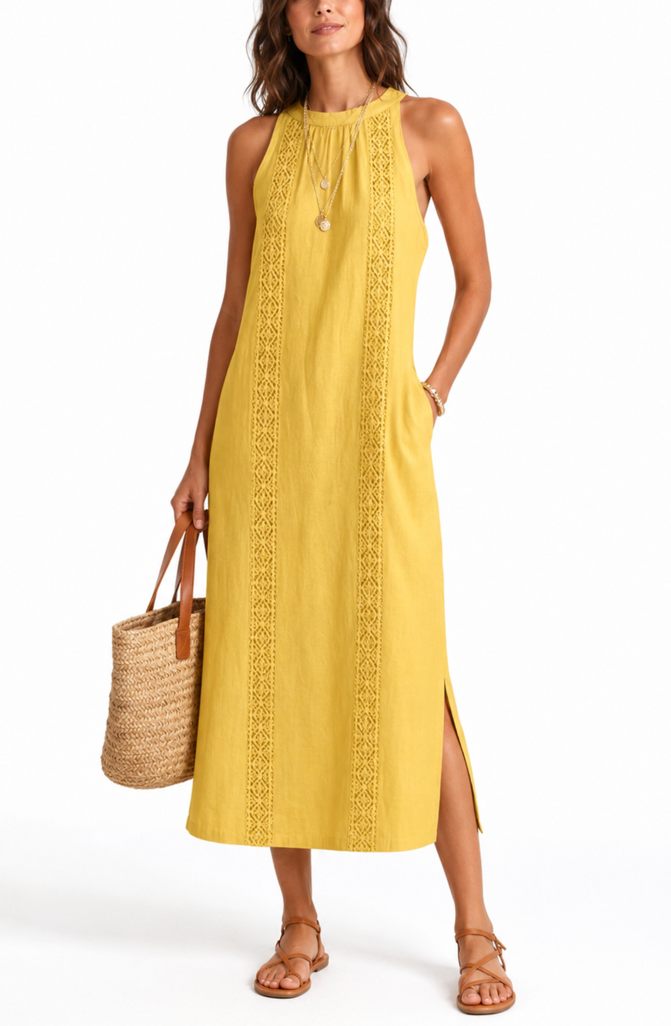 Jimena’s™ | Effortless Lace Midi Dress