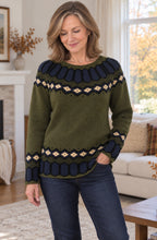 Linnea™ Nordic Pattern Knit Sweater