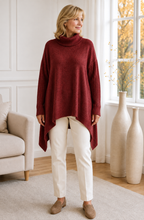 Elowen™ Asymmetrical Turtleneck Sweater