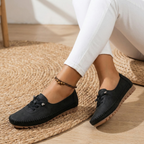 MapleStride™ | Soft-Step Lace-Up Moccasins