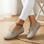 MapleStride™ | Soft-Step Lace-Up Moccasins