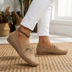 MapleStride™ | Soft-Step Lace-Up Moccasins