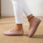MapleStride™ | Soft-Step Lace-Up Moccasins