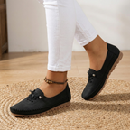 MapleStride™ | Soft-Step Lace-Up Moccasins
