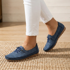 MapleStride™ | Soft-Step Lace-Up Moccasins