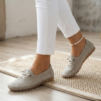 MapleStride™ | Soft-Step Lace-Up Moccasins