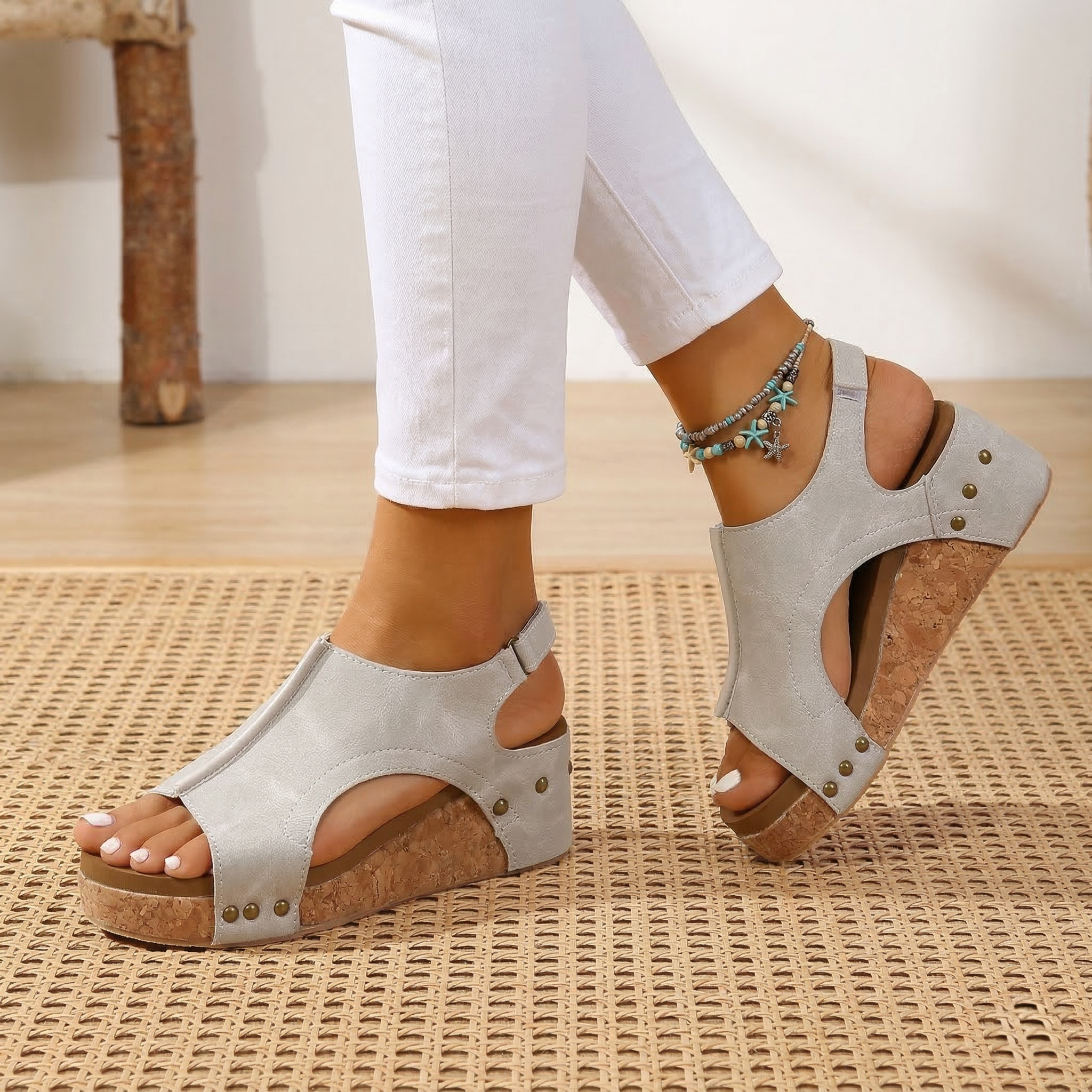 MapleLift™ | Orthopedic Comfort Wedge Sandals