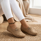 MapleStride™ | Soft-Step Lace-Up Moccasins