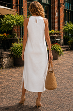 Elara™ Elegant Lace Midi Dress