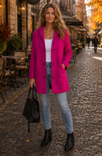 Vest met capuchon | Dames tussen jas/vest met strakke lijnen en tijdloos design