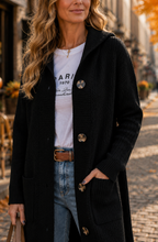 Élodie™ | Elegant Long Knit Cardigan