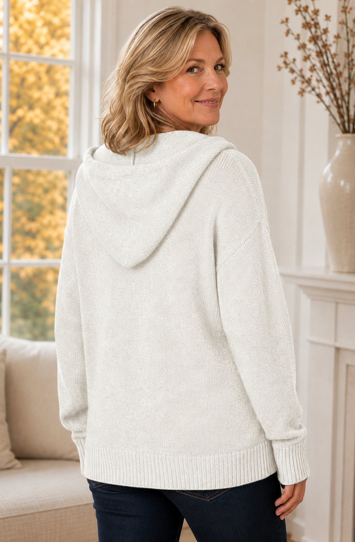 Aveline™ Hooded Knit Cardigan