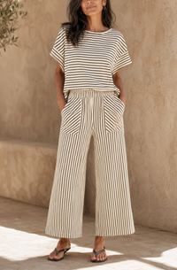 Off-white Cream Brown