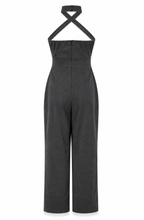 Valentina's™ | Cross-Halter Wide-Leg Jumpsuit