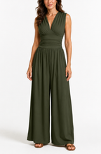 Renata™ | Sleeveless Wide-Leg Jumpsuit