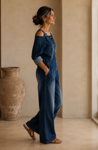 Mila™ | Relaxed Denim Jumpsuit