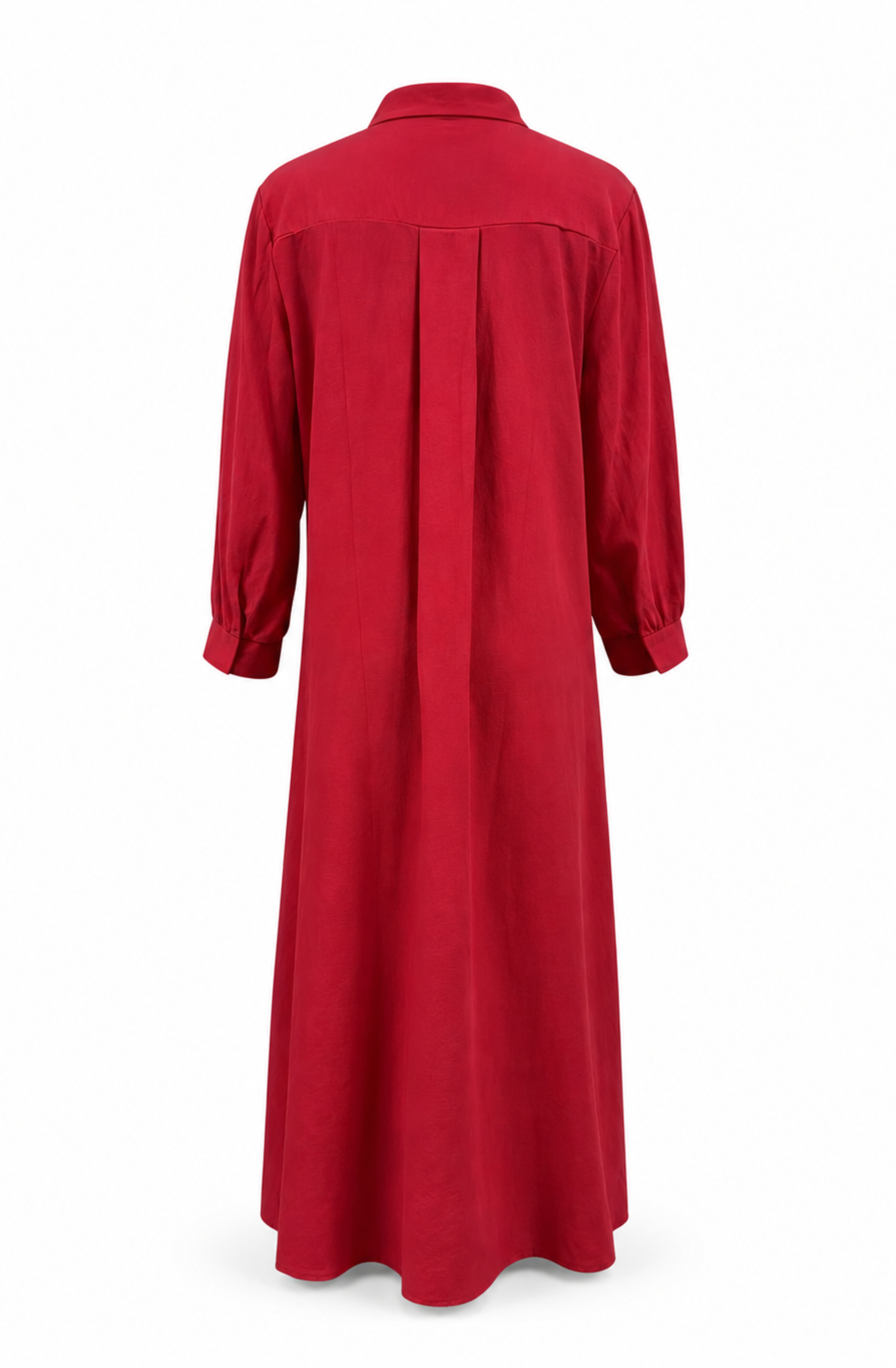 Elena™ | Flowing Maxi Shirt Dress