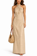 Serena™ | Soft Drape Halter Maxi Dress