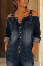 Mila™ | Relaxed Denim Jumpsuit