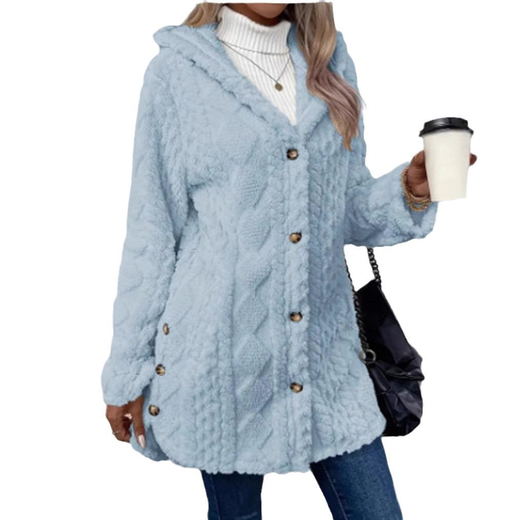 Dame hyggelig Oversize-jakke Stilla