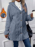 Dame hyggelig Oversize-jakke Stilla