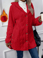 Dame hyggelig Oversize-jakke Stilla