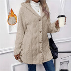 Dame hyggelig Oversize-jakke Stilla