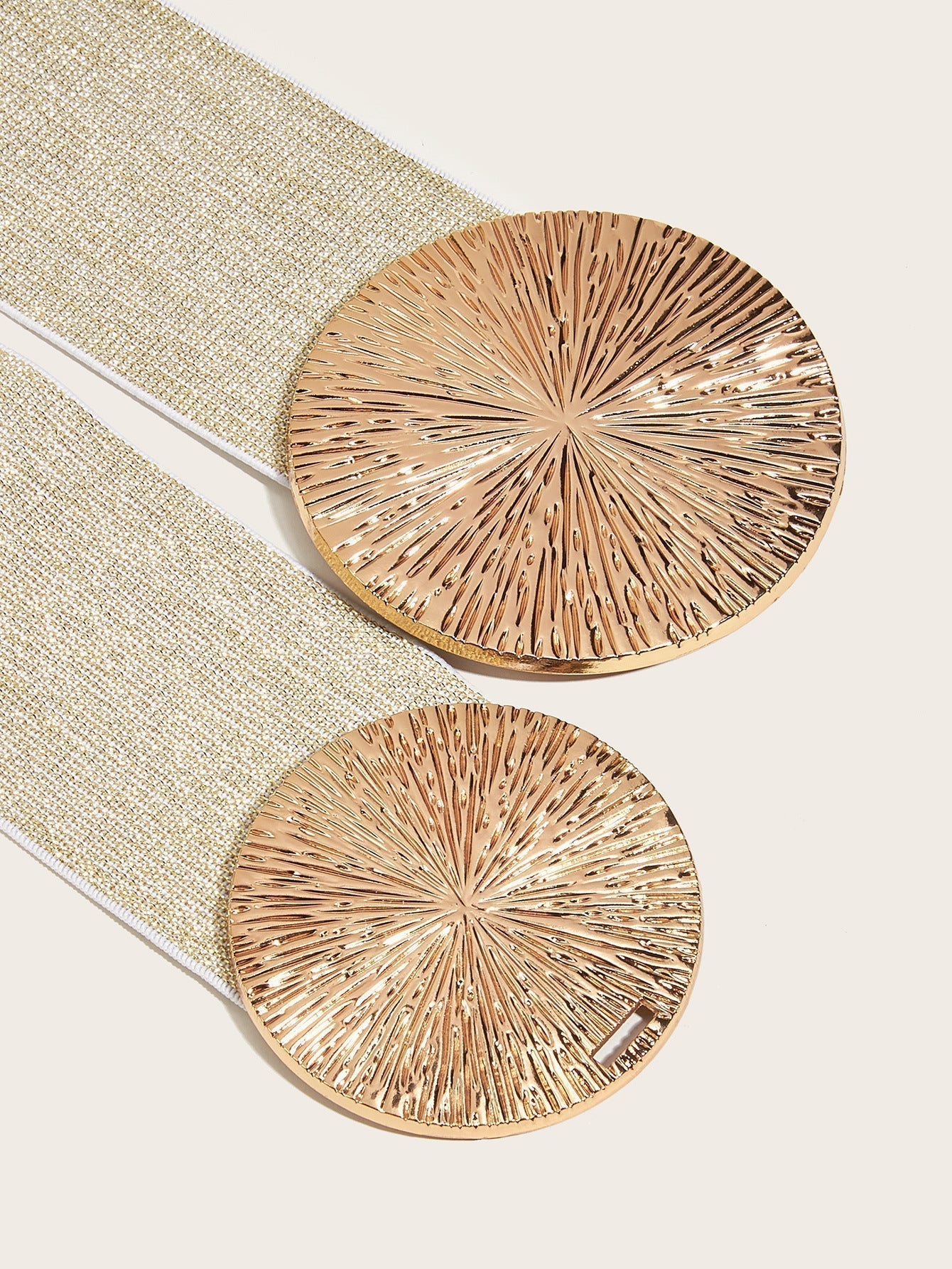 Amara’s™ | Sculpting Elastic Gold Waist Belt