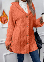 Dame hyggelig Oversize-jakke Stilla