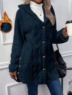 Dame hyggelig Oversize-jakke Stilla