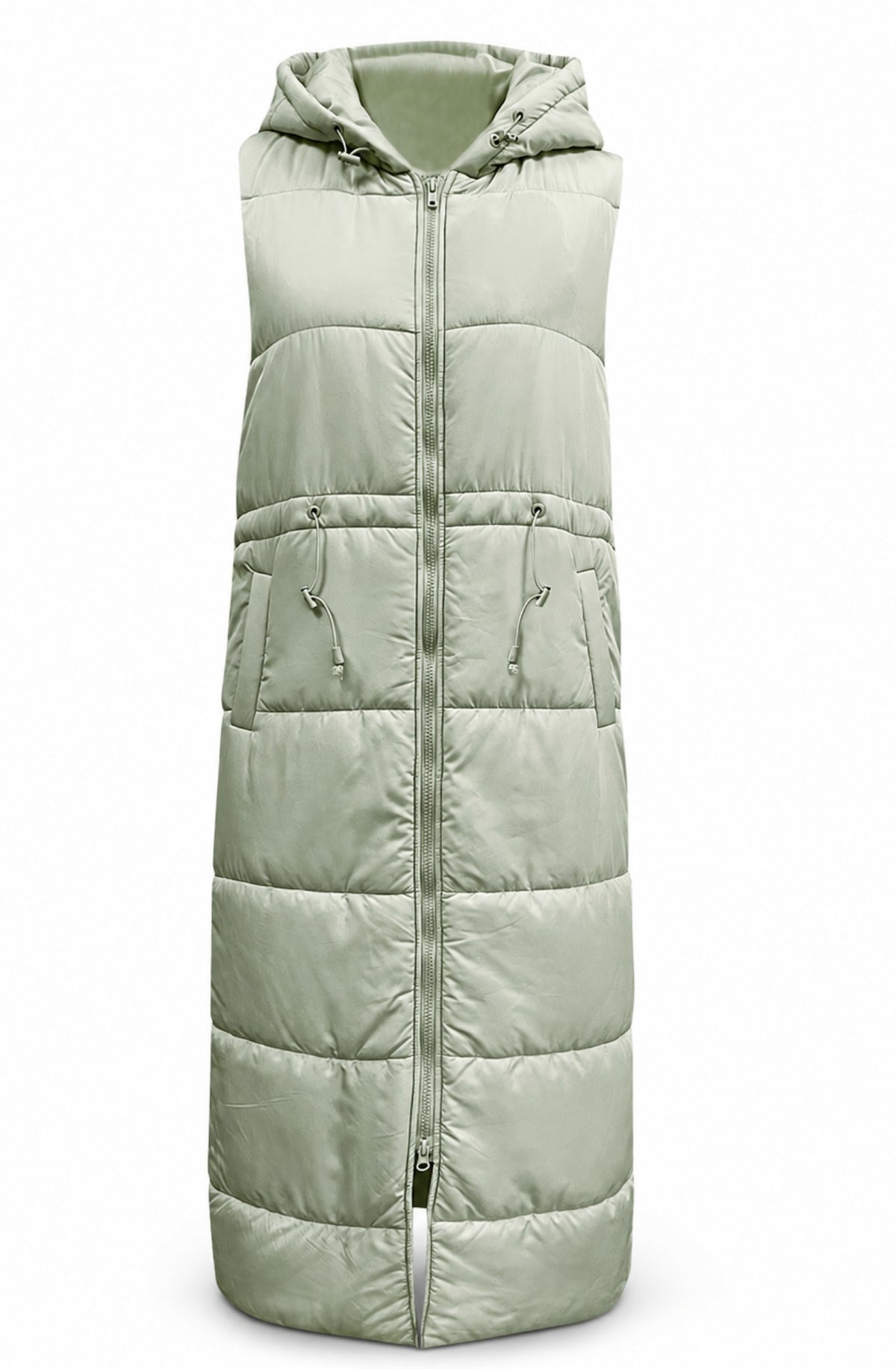 Valenne™ Maxi Hooded Puffer Vest