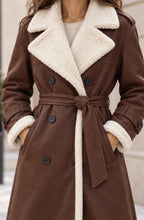 Valeria™ Luxe Teddy-Lined Trench Coat