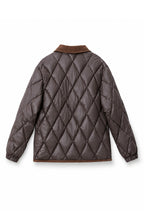 Elowen™ Quilted Corduroy Collar Jacket
