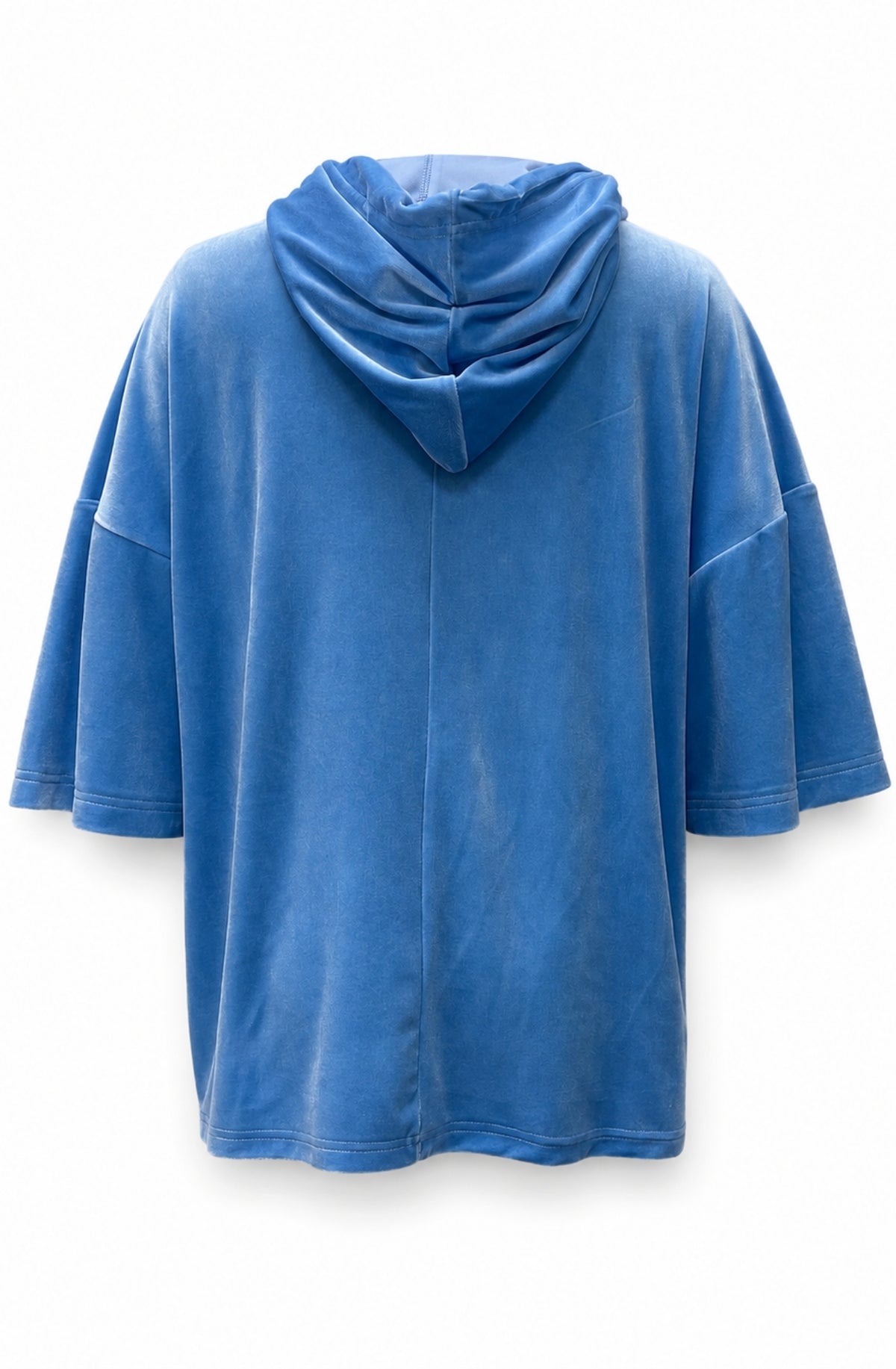 Élodie™ Oversized Velvet Hooded Top