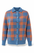 Elowyn™ Soft Plaid Knit Cardigan