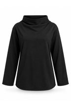 Élise™ Funnel-Neck Relaxed Sweater